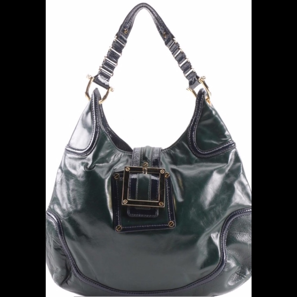 Tory Burch Green Handbag